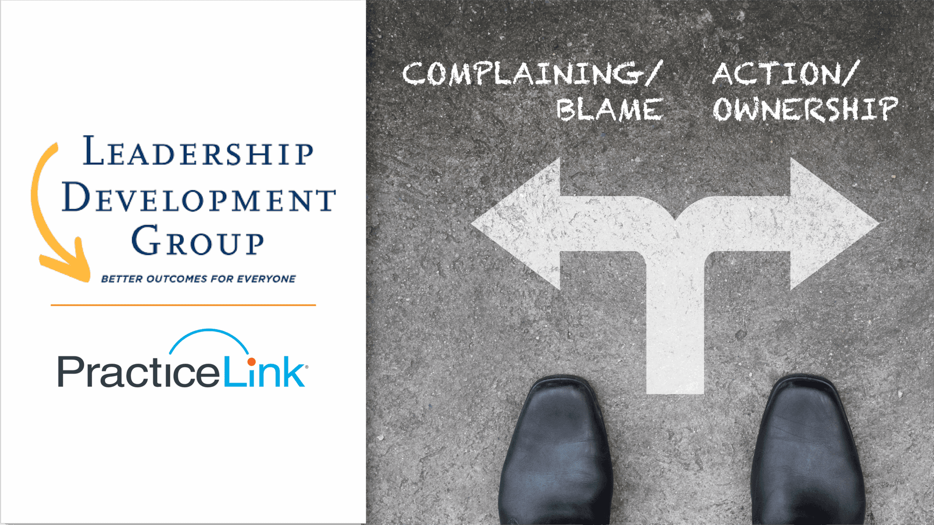 Choosing between blame and ownership image.